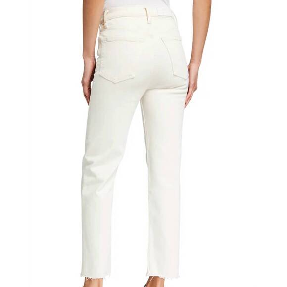 NEW RE/DONE 70s stove pipe jean in vintage white - Picture 3 of 3